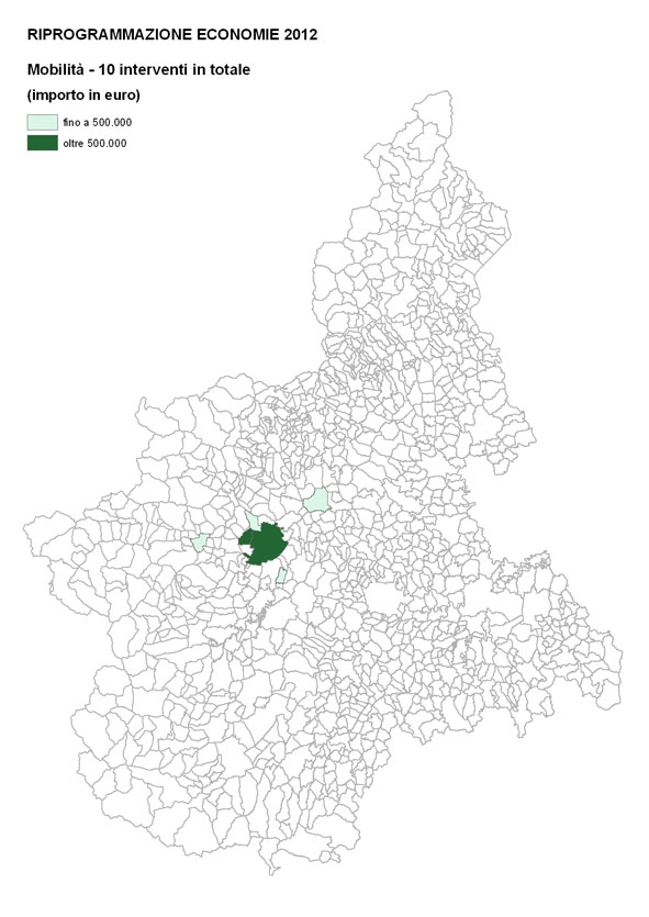 Riprogrammazione economie 2012 - MOBILIT&Agrave; SOSTENIBILE